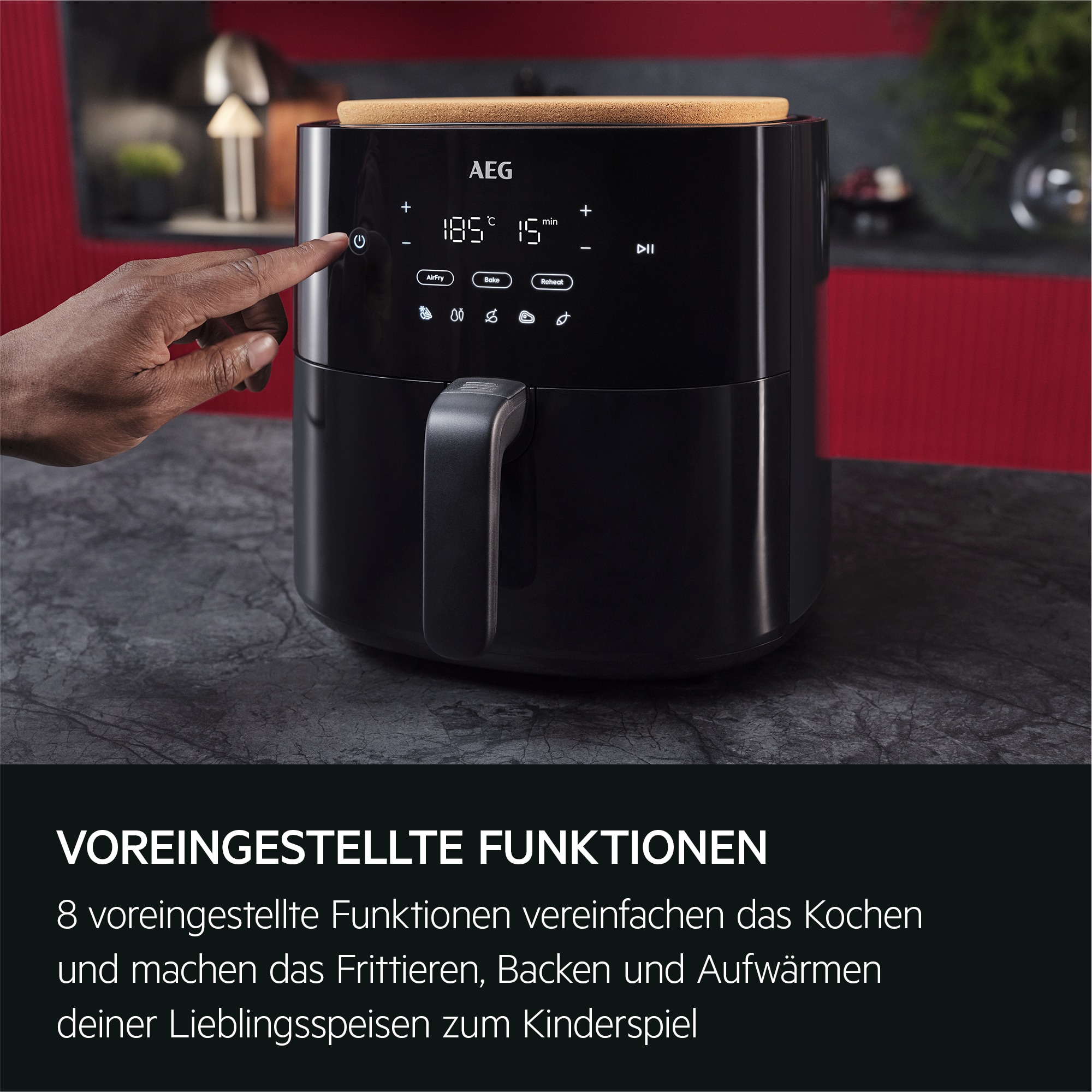 AEG - Heissluftfritteuse - AAF5B