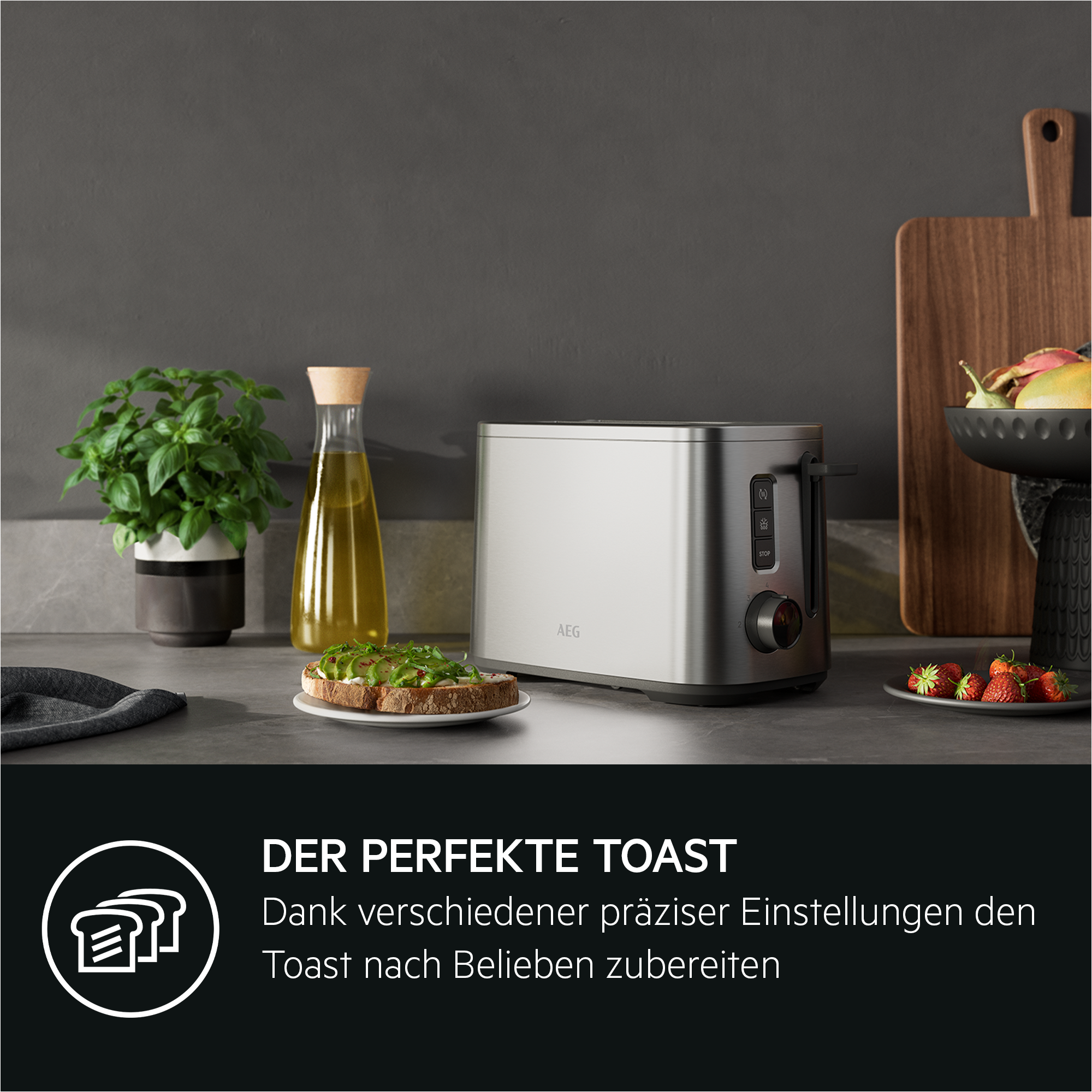 AEG - Toaster - T5-1-4ST