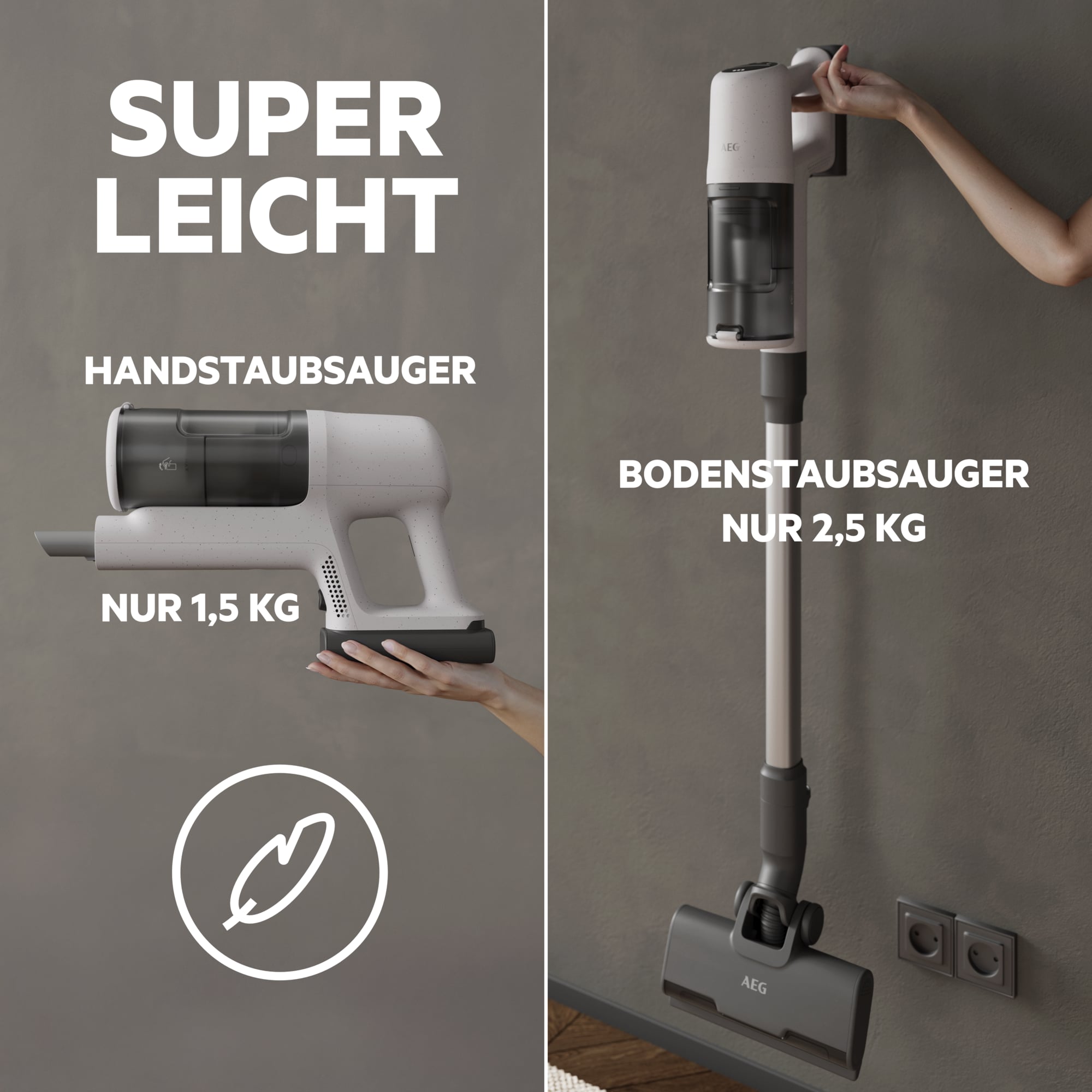 AEG - Akku-Staubsauger - AP61HB21SH
