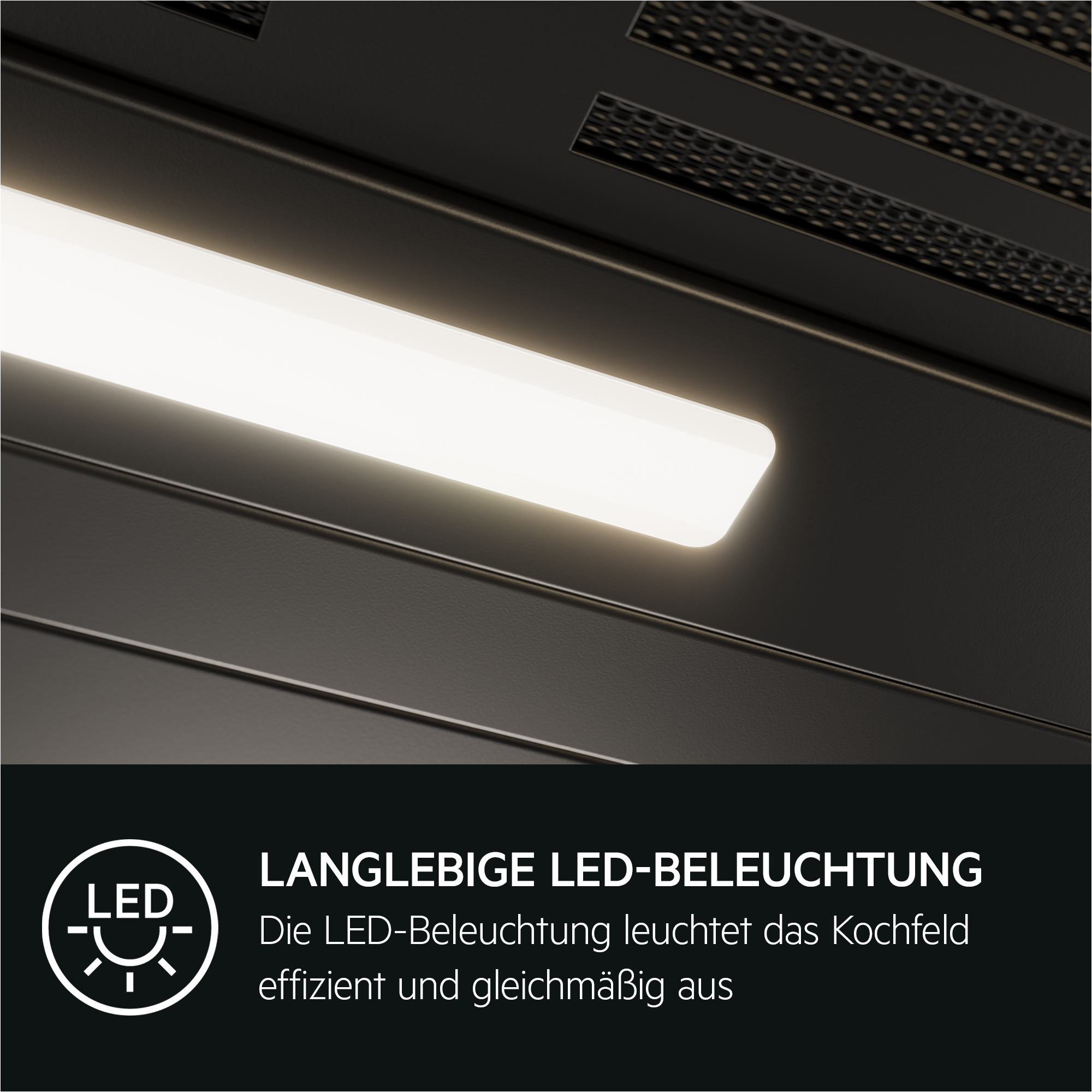 AEG - Schwarze Dunstabzugshauben - DLH6961B