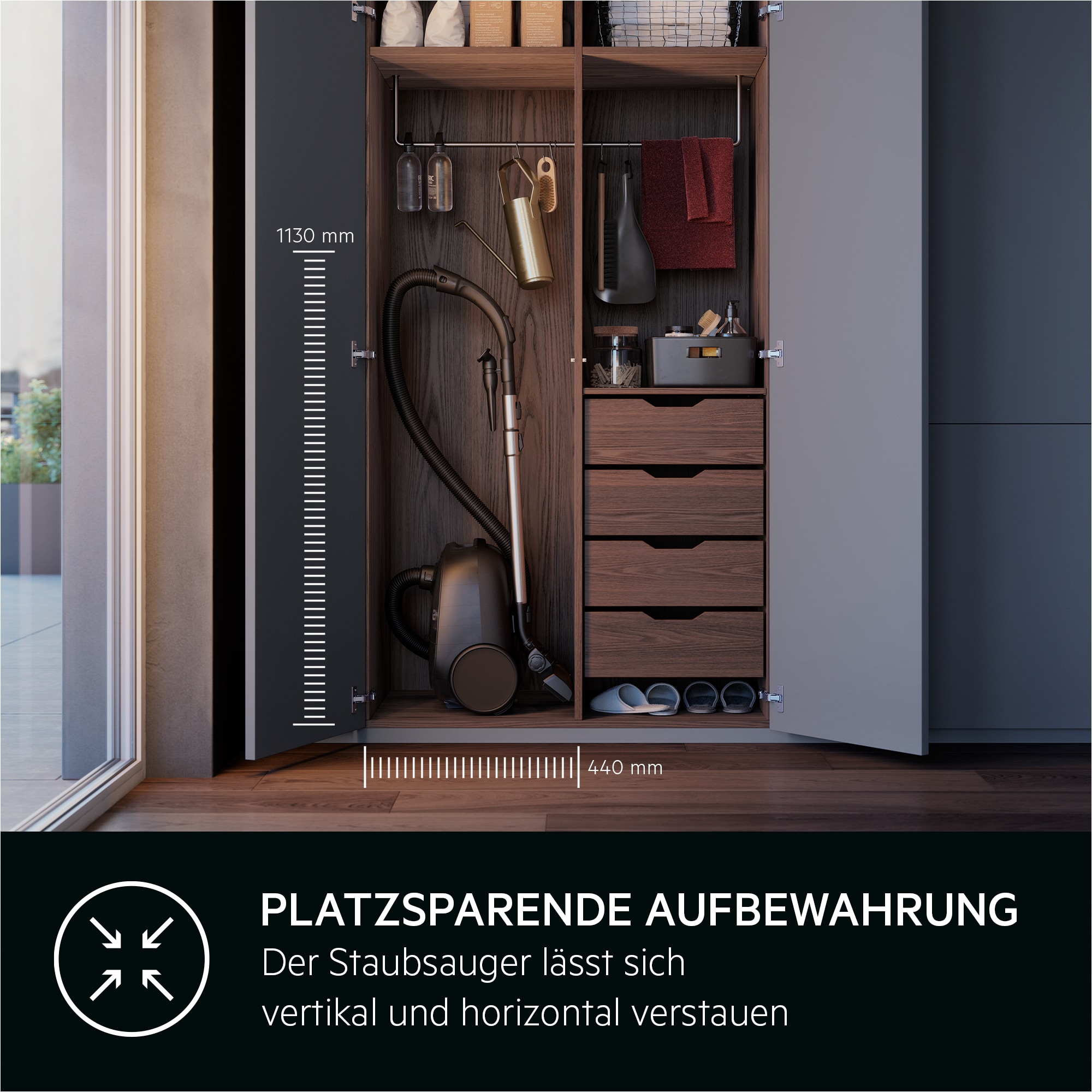 AEG - Staubsauger mit Beutel - AB61C1OKO