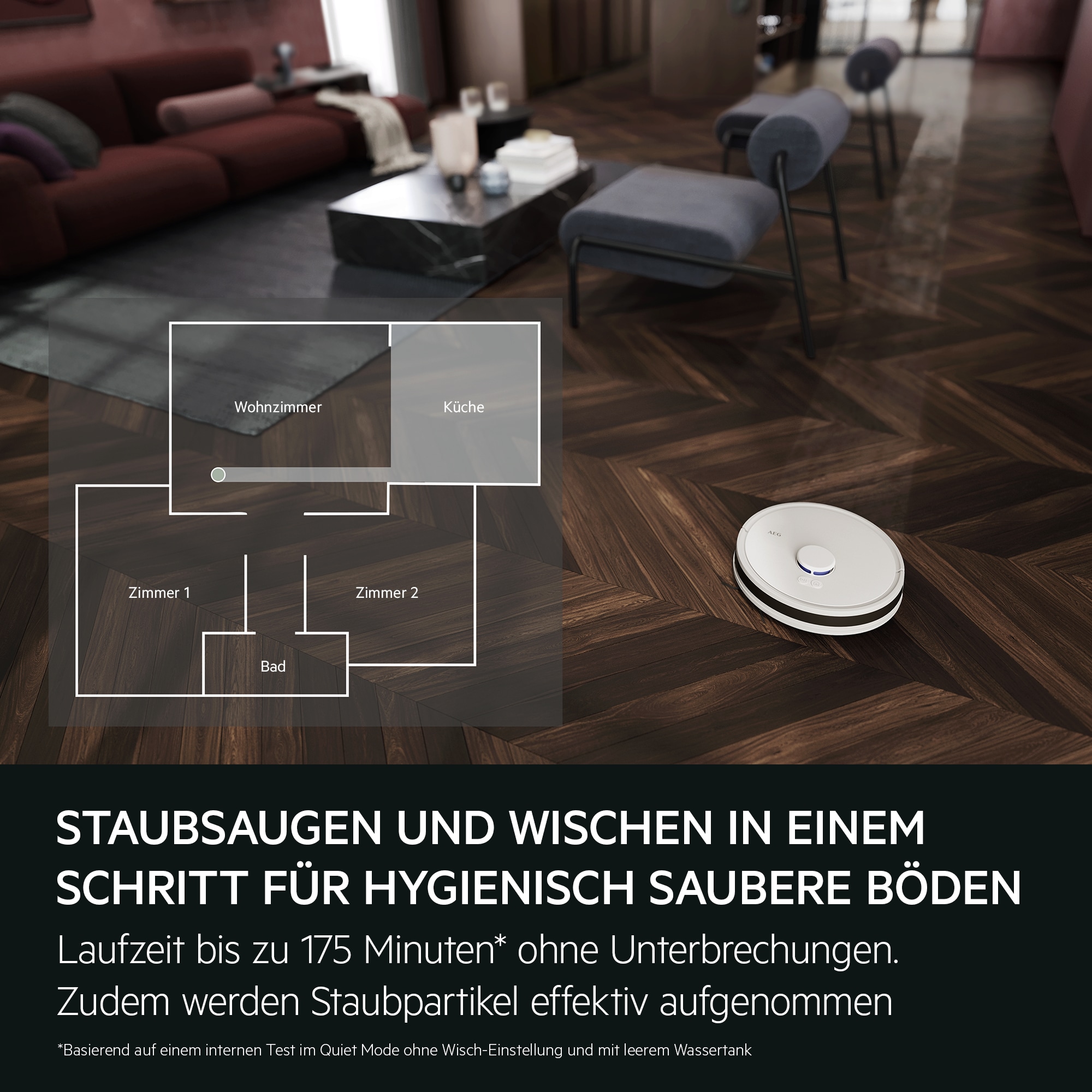 AEG - Saugroboter - AR71UW2SW