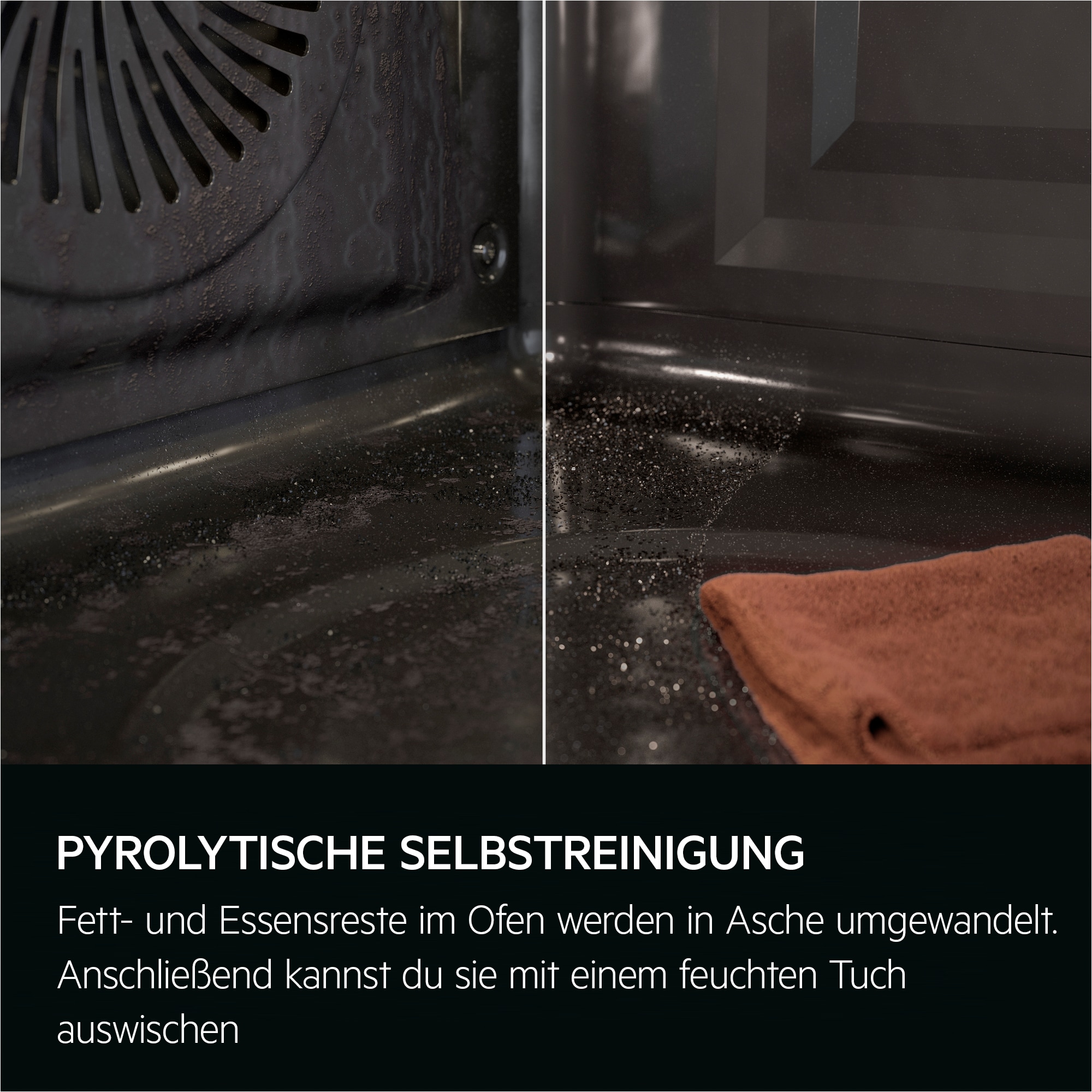 AEG - Einbaubacköfen und -herde mit pyrolytischer Selbstreinigung - BP6100B