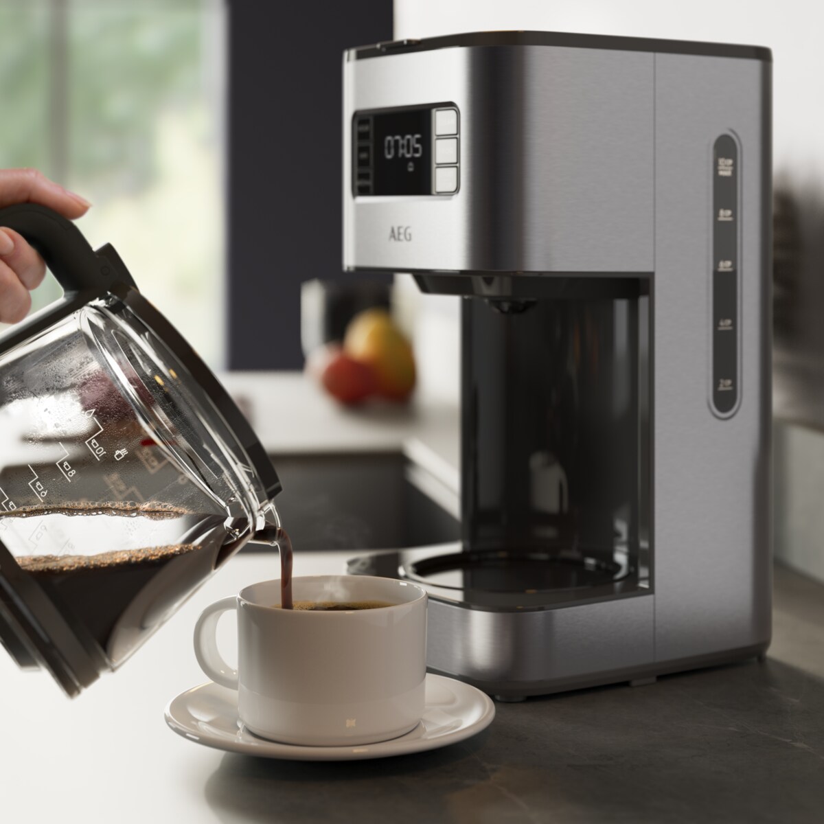 AEG - Espresso-/Kaffeemaschine - CM5-1-6ST