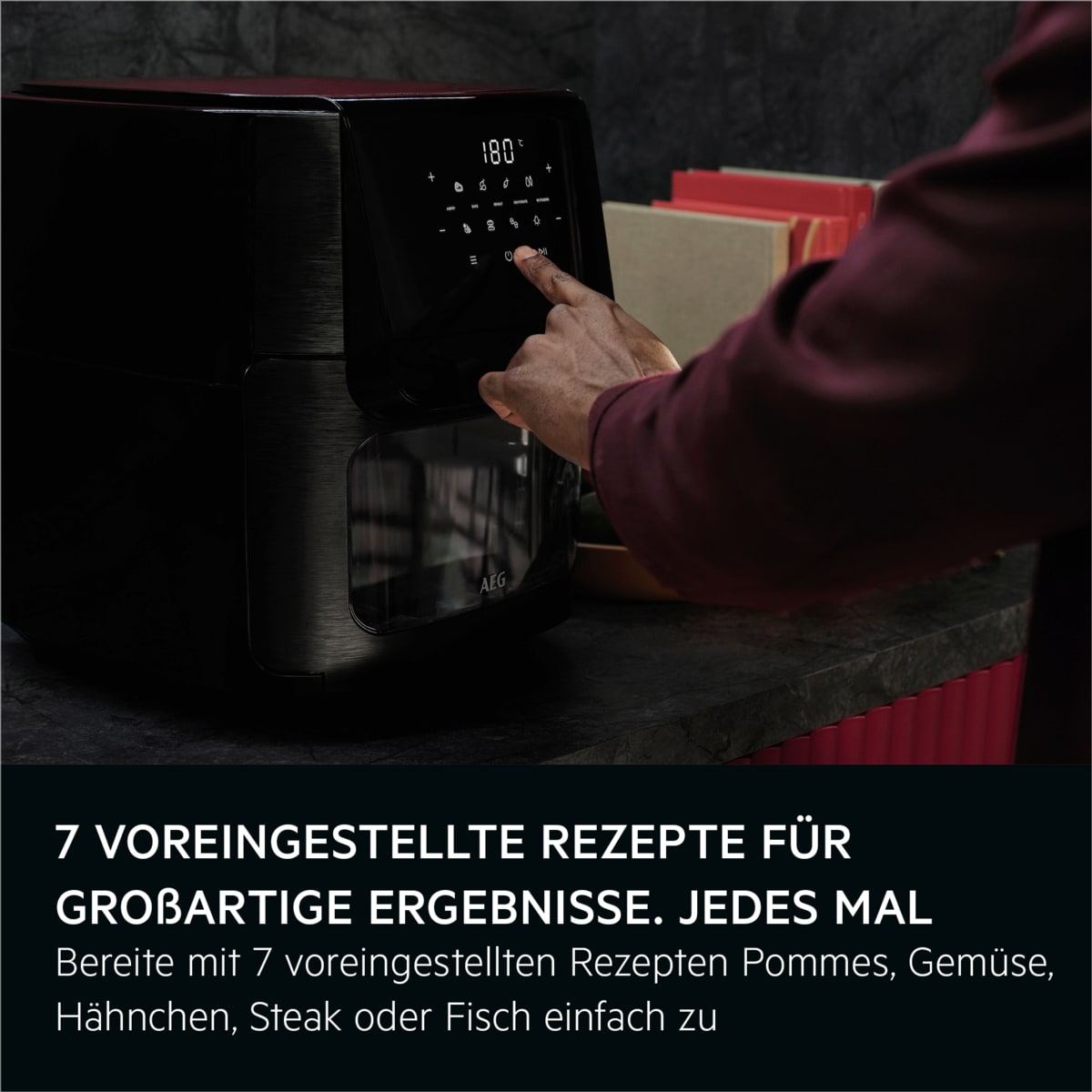 AEG - Heissluftfritteuse - AAF12B