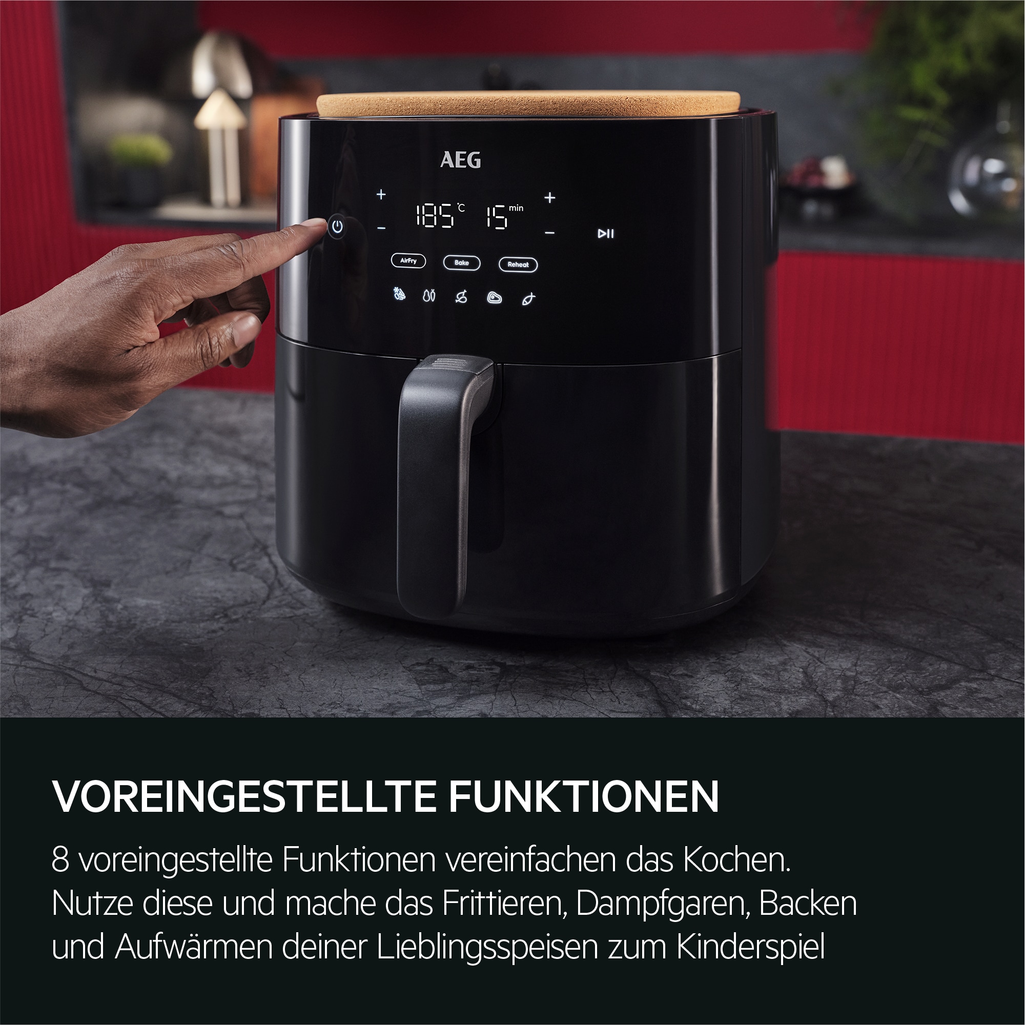 AEG - Heissluftfritteuse - AAF5B
