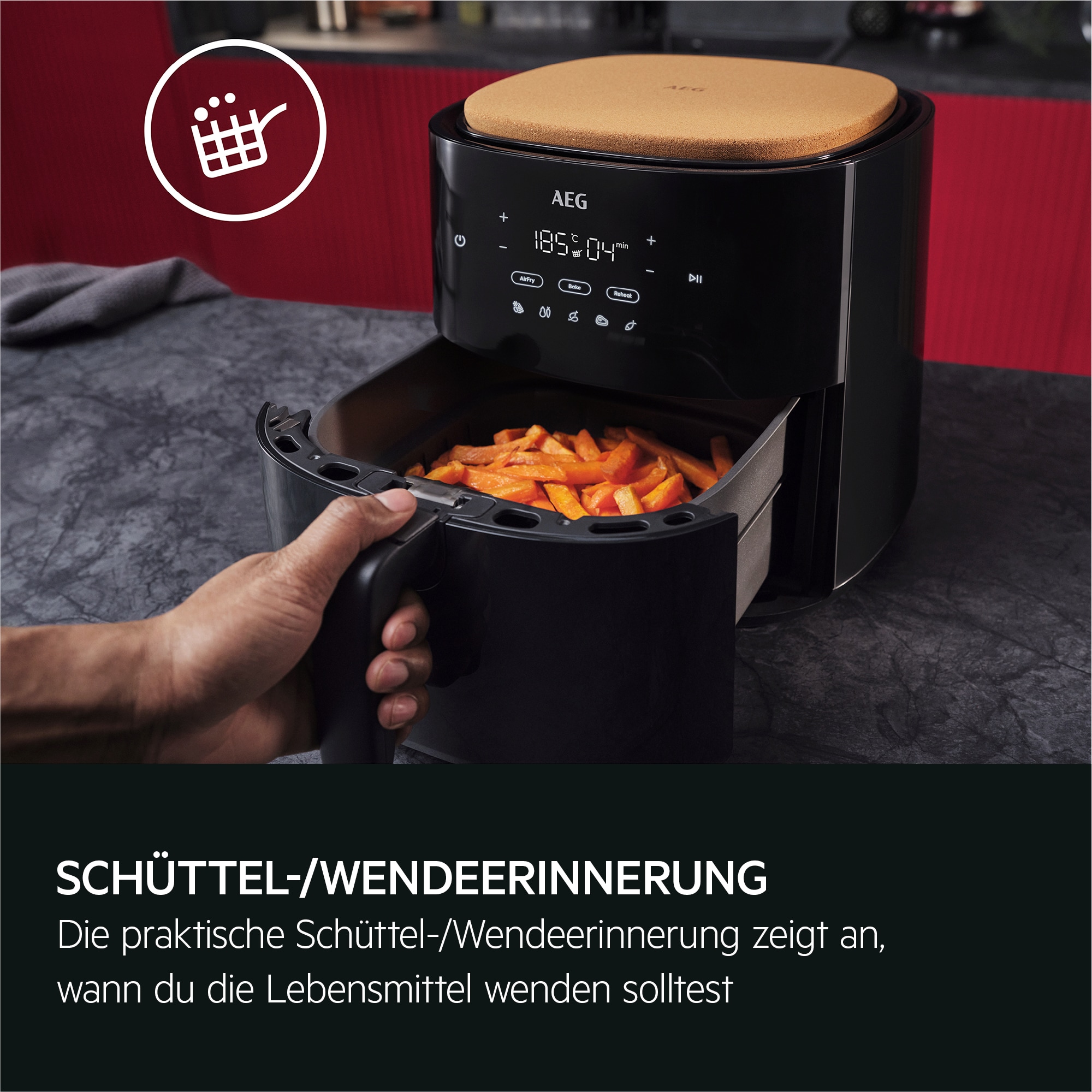 AEG - Heissluftfritteuse - AAF5B