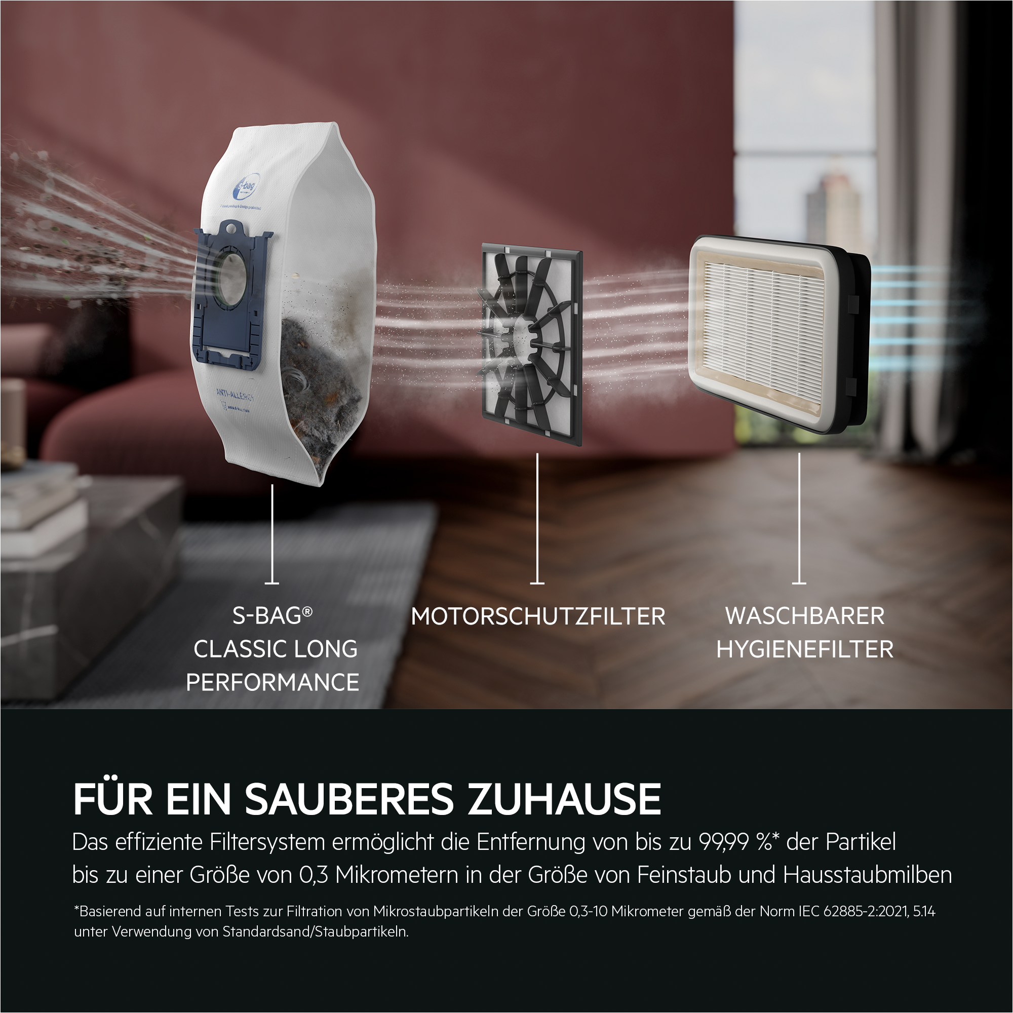 AEG - Staubsauger mit Beutel - AB51C2DG