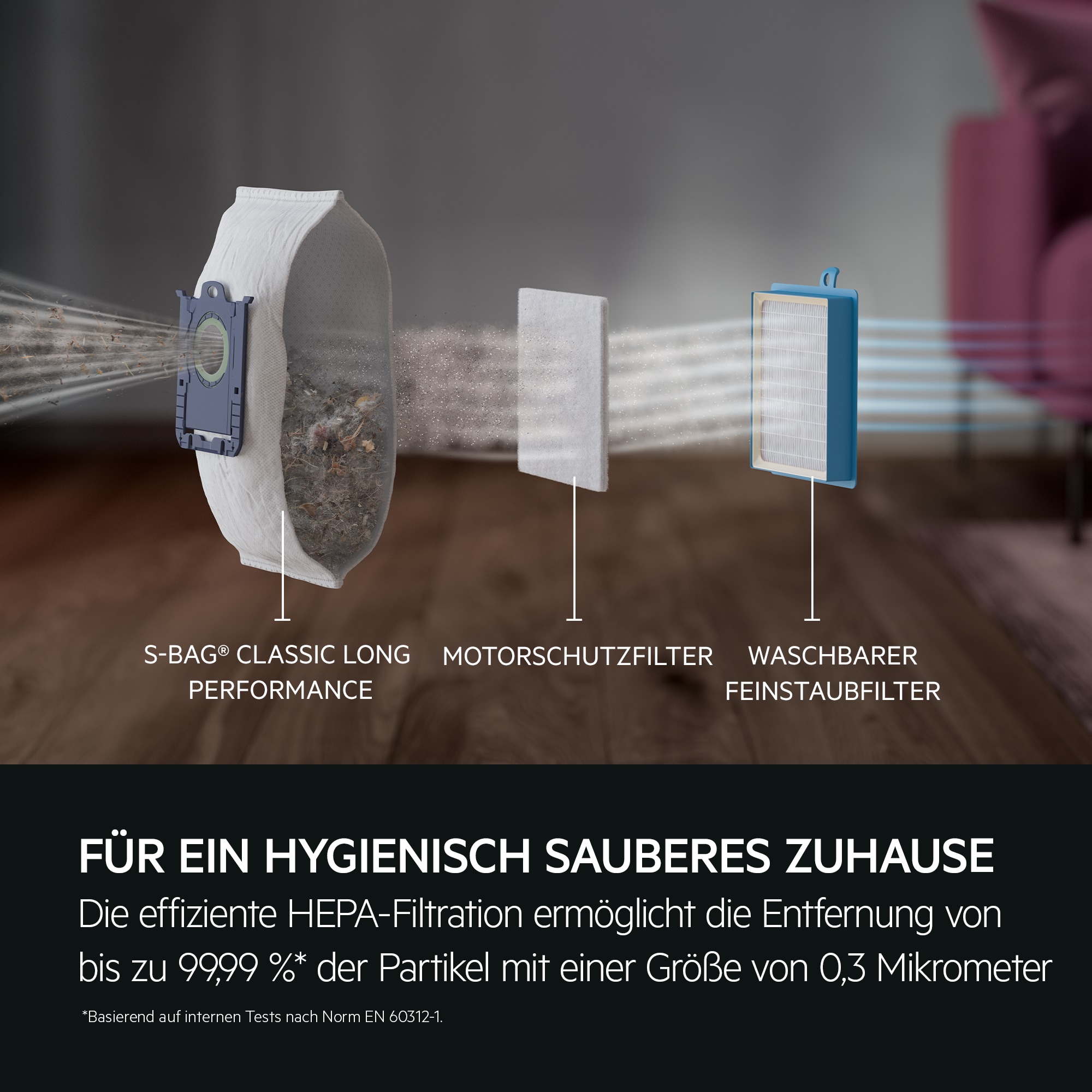 AEG - Staubsauger mit Beutel - AB61C1OKO
