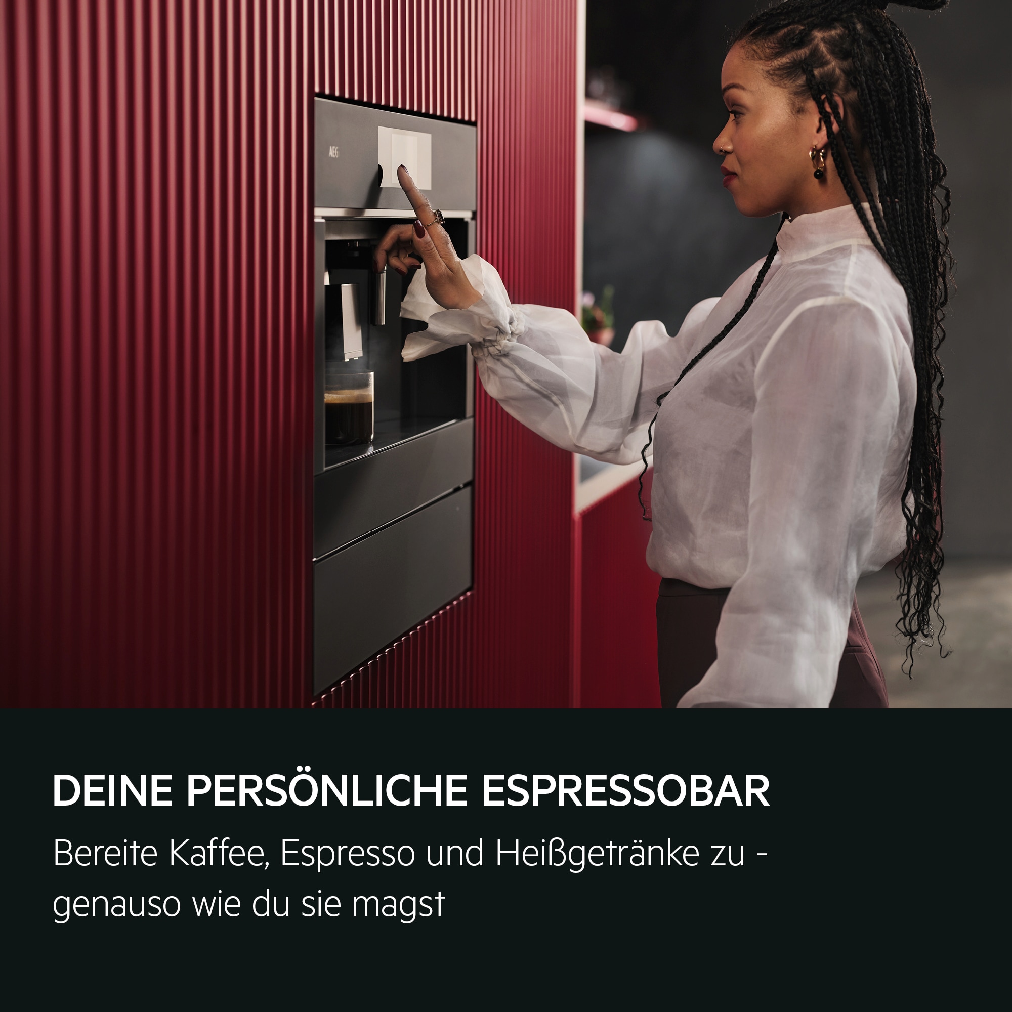 AEG - Einbau-Kaffeemaschine - CK7100B