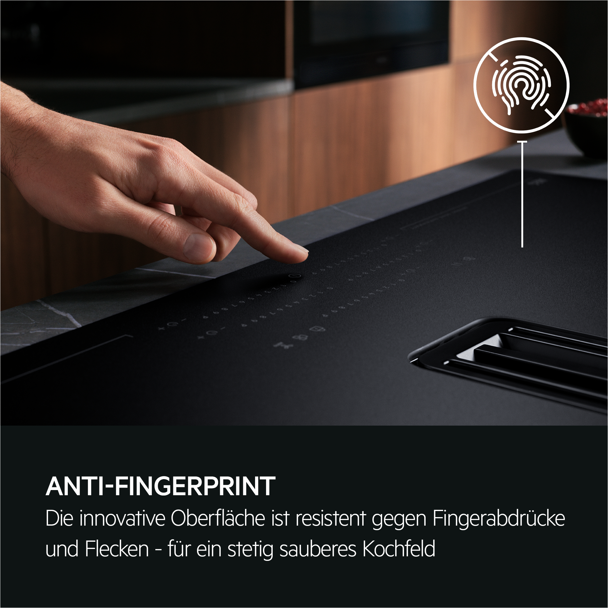 AEG - Kochfelder mit integriertem Dunstabzug - XCD6847AS