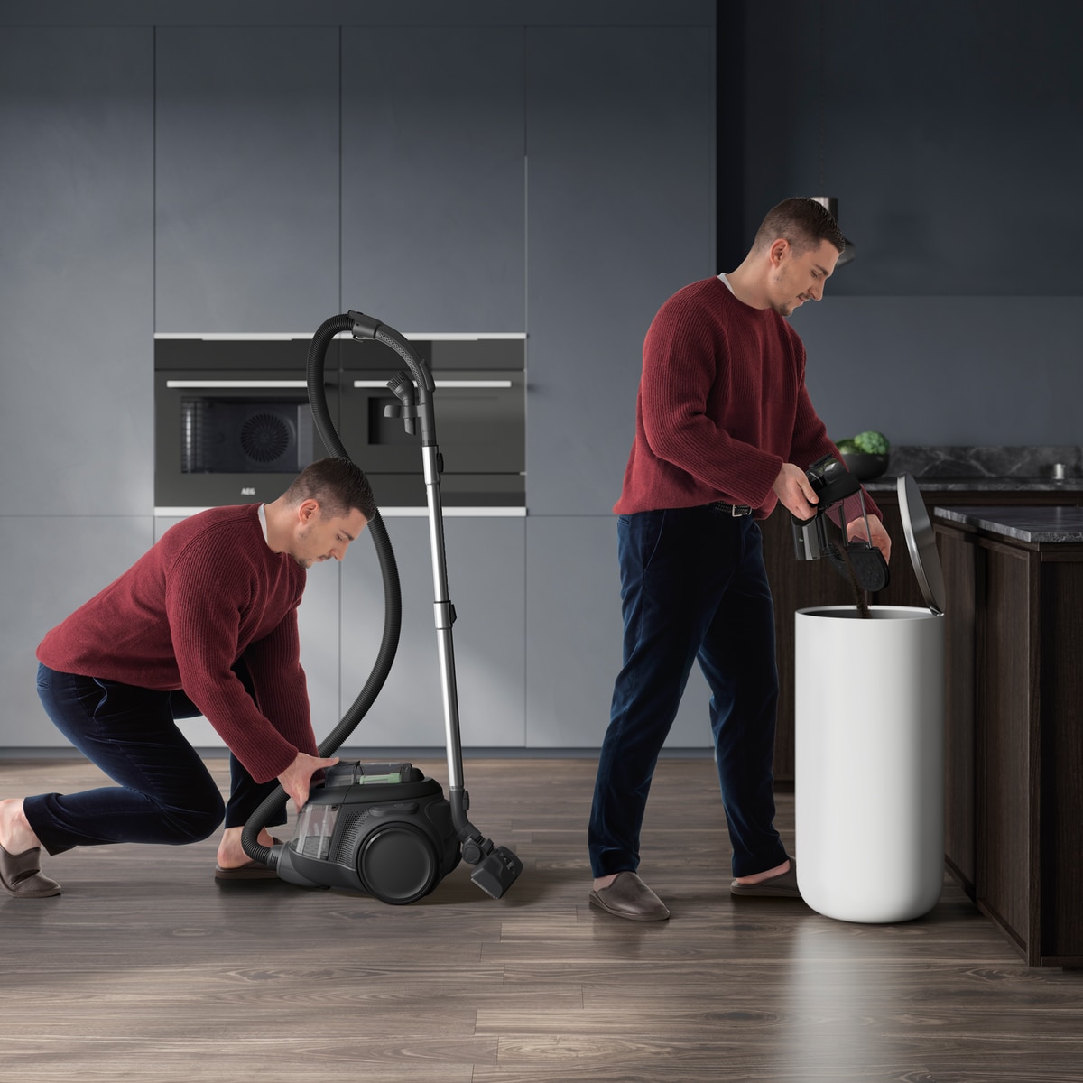 AEG - Beutelloser Staubsauger - AL61C2ÖKO