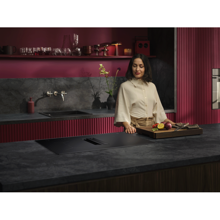 Hob in Use in a kitchen environment