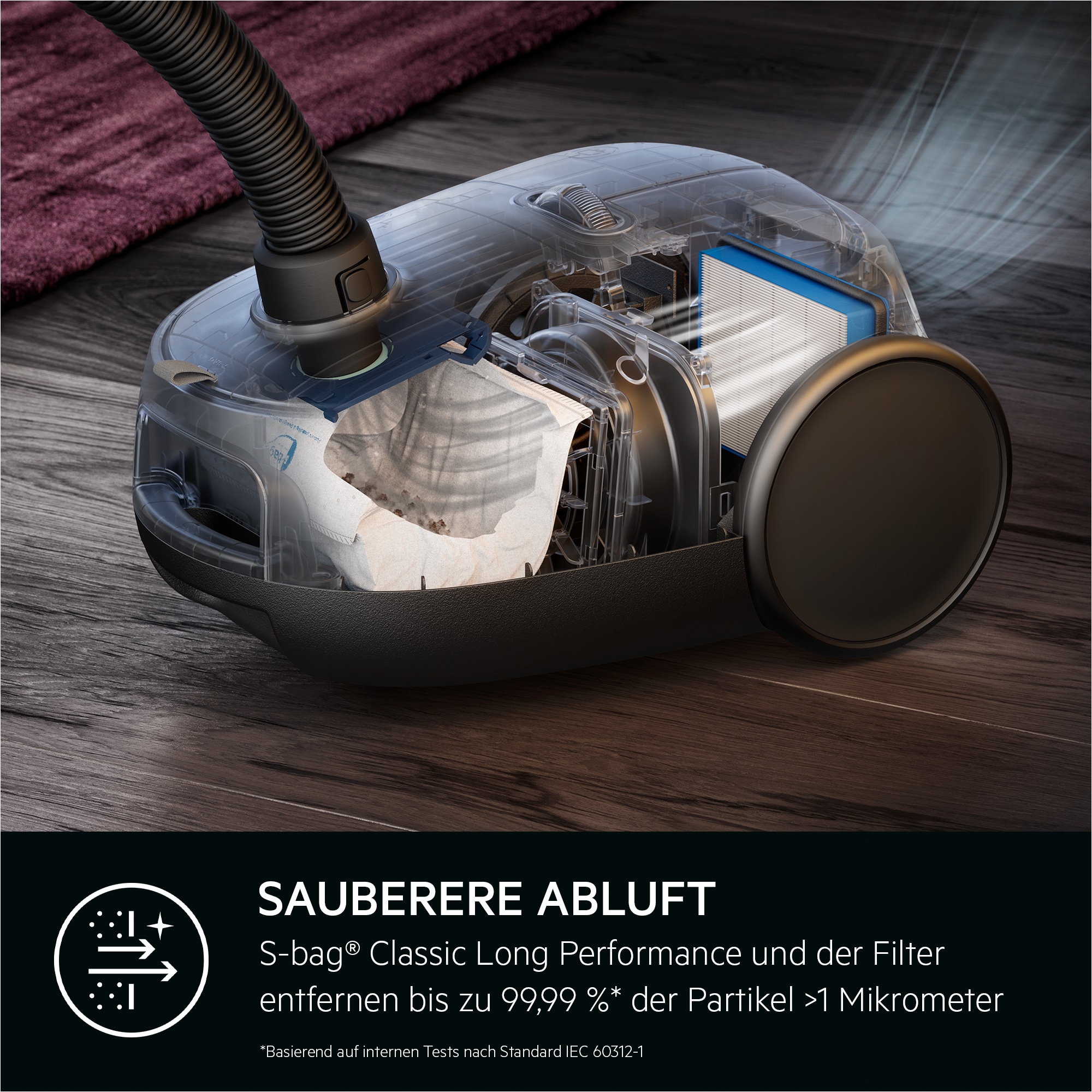 AEG - Staubsauger mit Beutel - AB61C1OKO