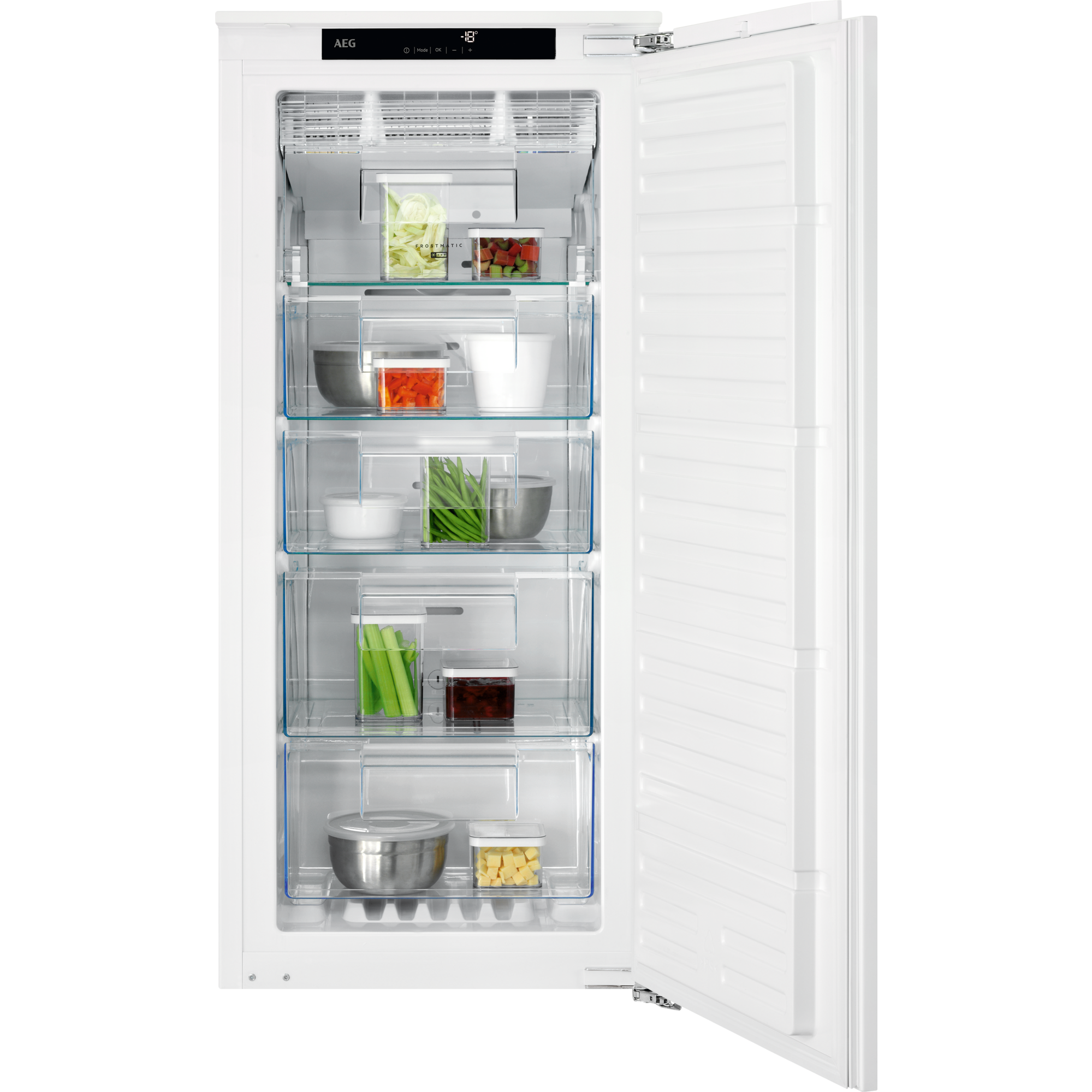 AEG OAB6I82EF Unterbau-Gefrierschrank – SpaceSmart Combo Für Kleine Küchen