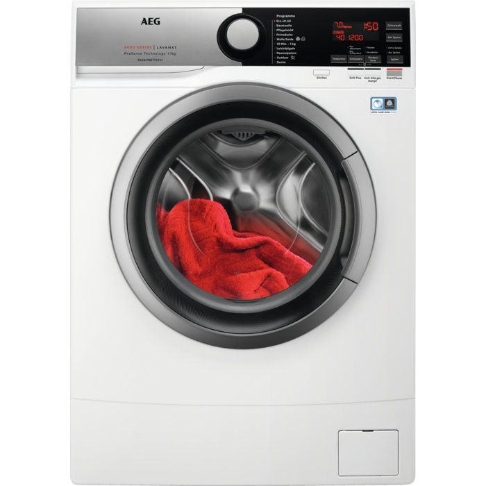 AEG - Kleine Waschmaschine (raumsparend) - L6SE72475