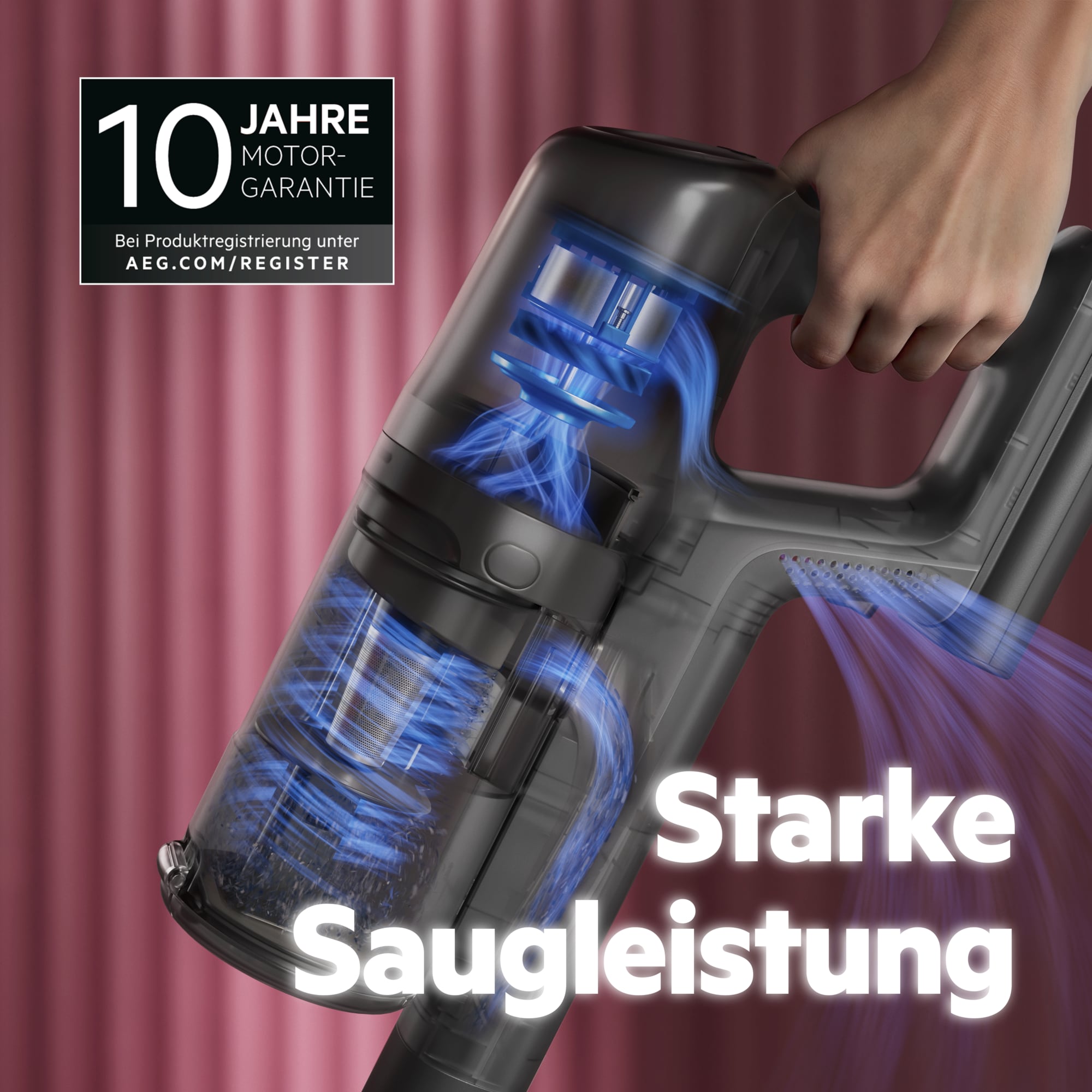 AEG - Akku-Staubsauger - AP61HB21SH