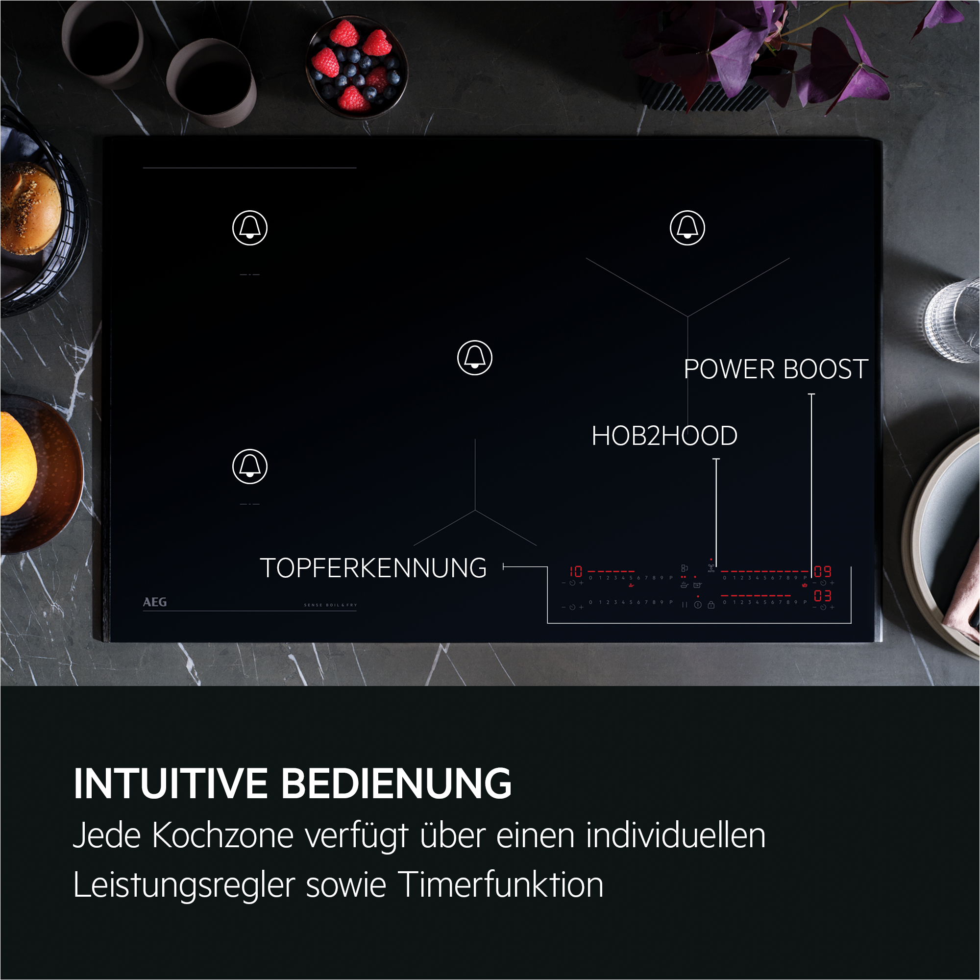 AEG - Induktionskochfelder - V64IIB30IB