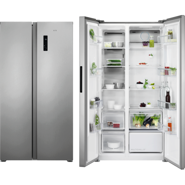 AEG - Side by Side/French Door - RXB659E6NU