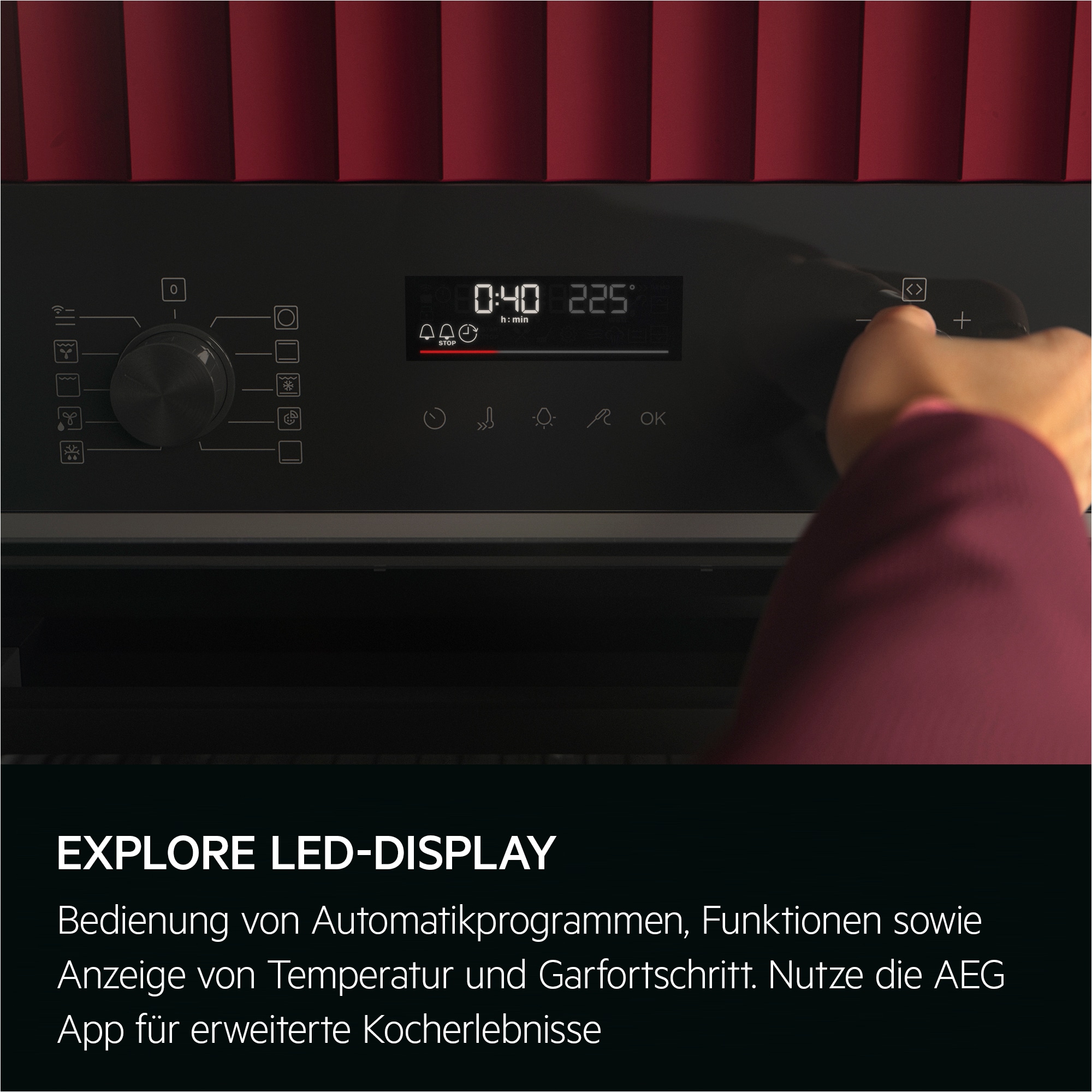 AEG - Einbaubacköfen, -herde und -dampfbacköfen - OU5PE42AB