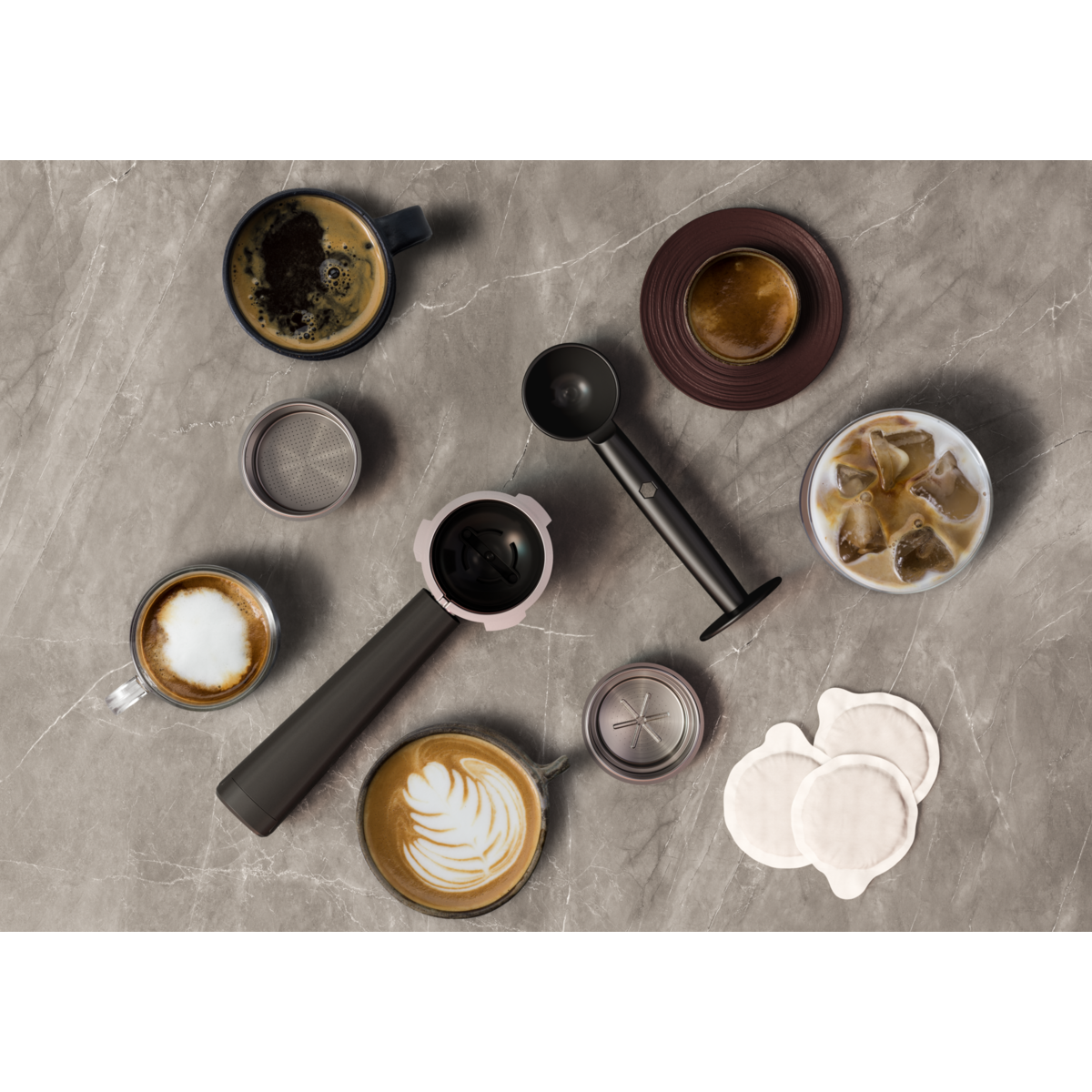 AEG - Espresso-/Kaffeemaschine - EC6-1-6BST