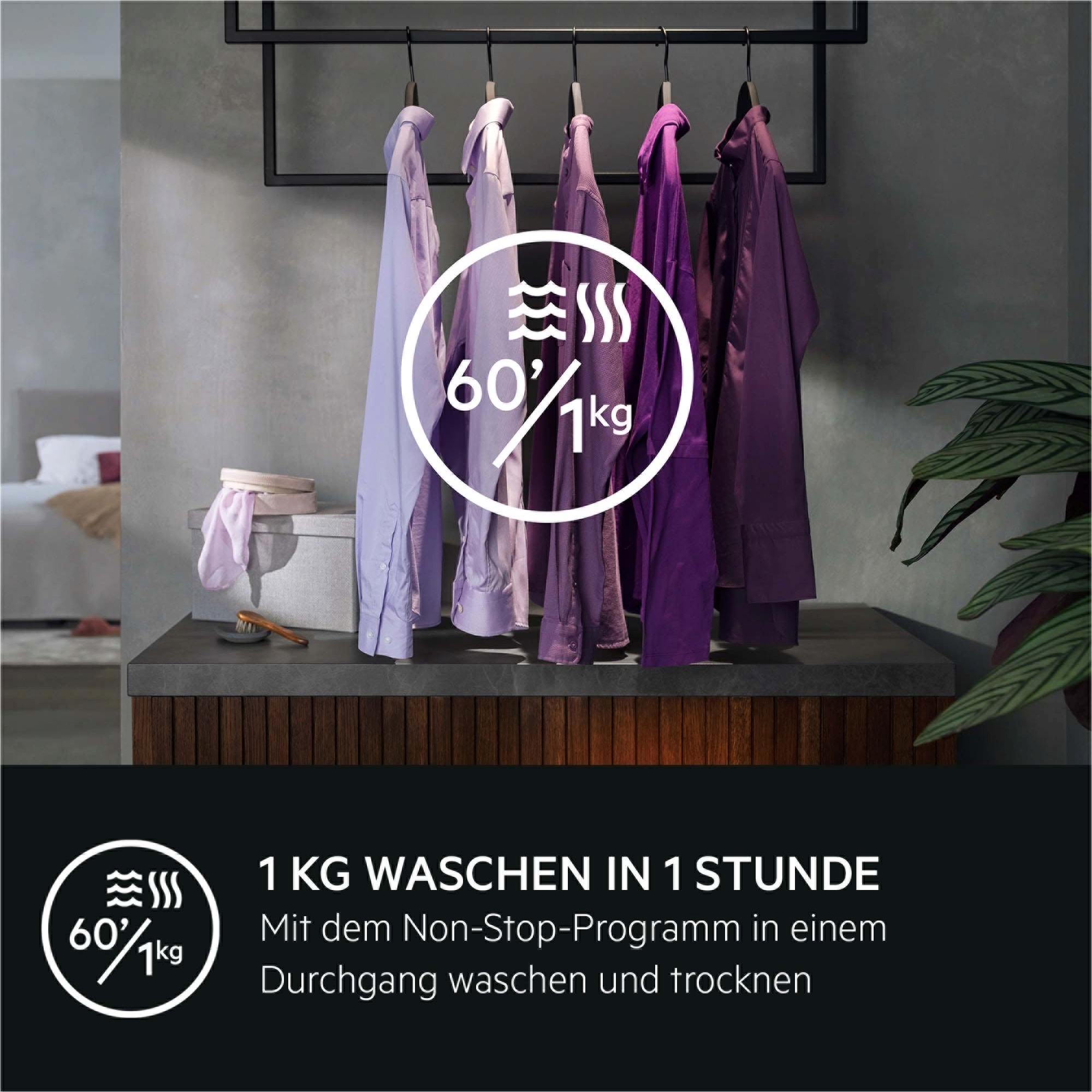 AEG - Freistehende Waschtrockner - LWR7G60690