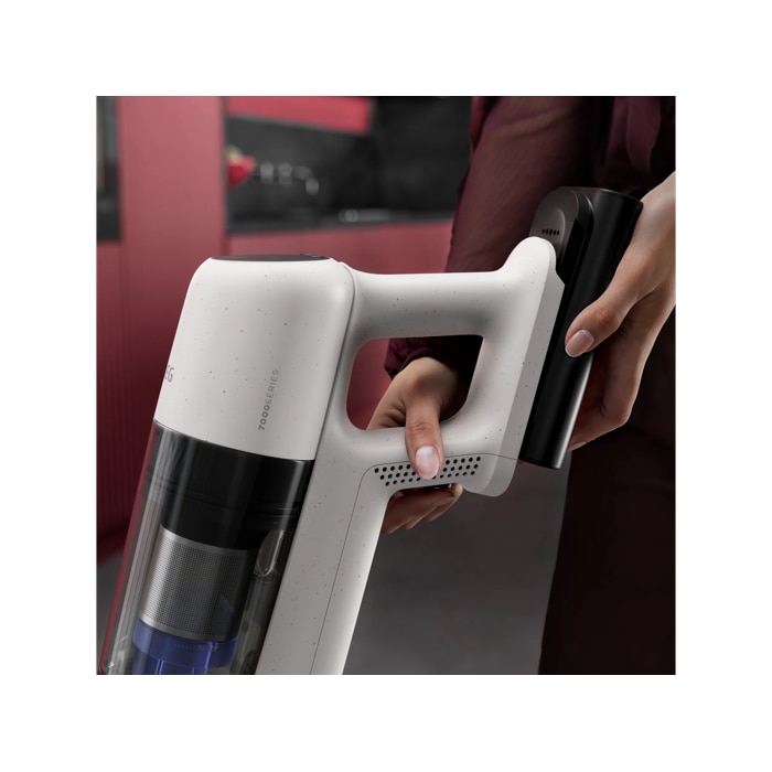 Smart charging right on the handle with intelligent overcharge protection 