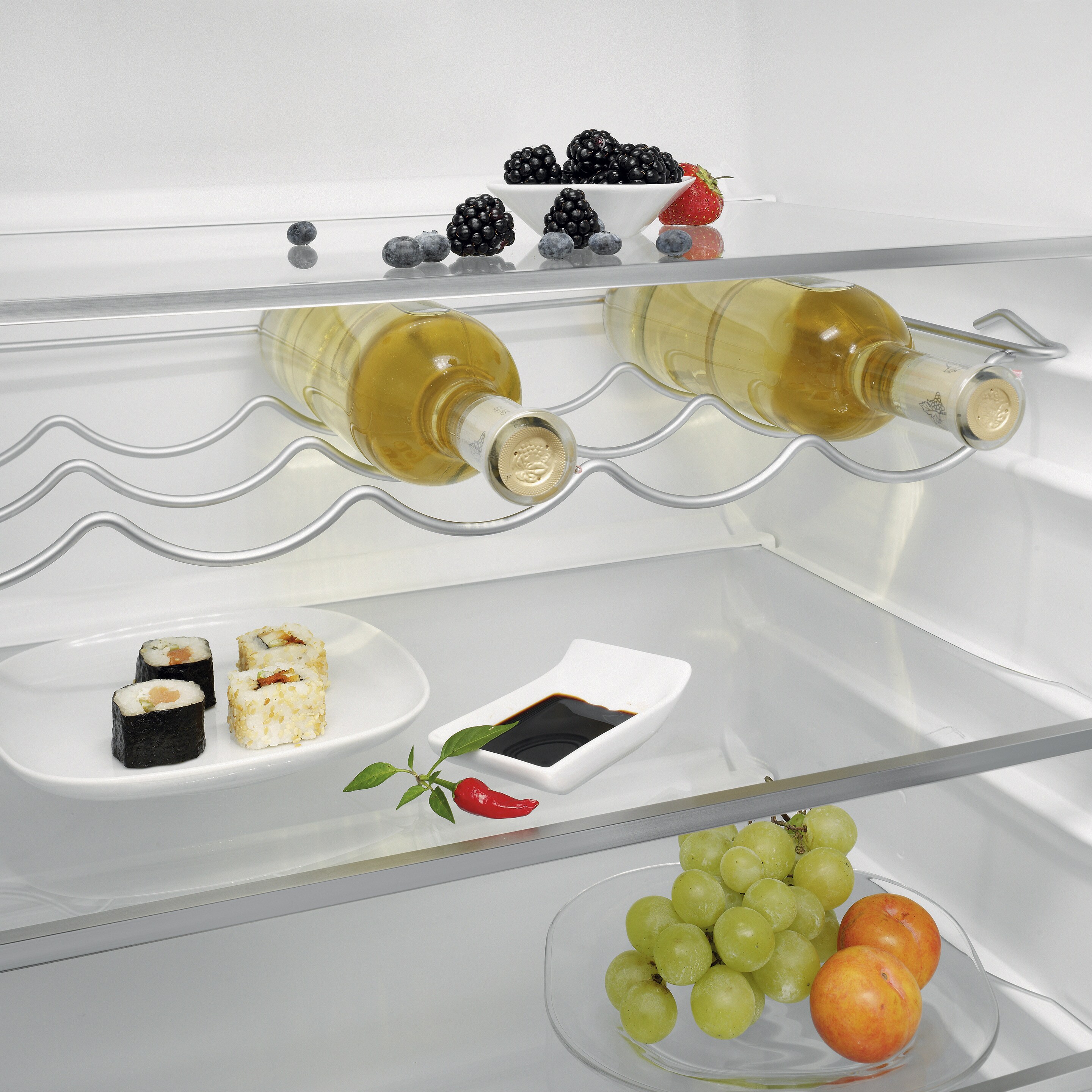 Das AEG ProFresh Wasserflaschenregal
