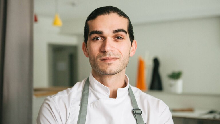 Jozef Youssef in seiner Restaurantküche