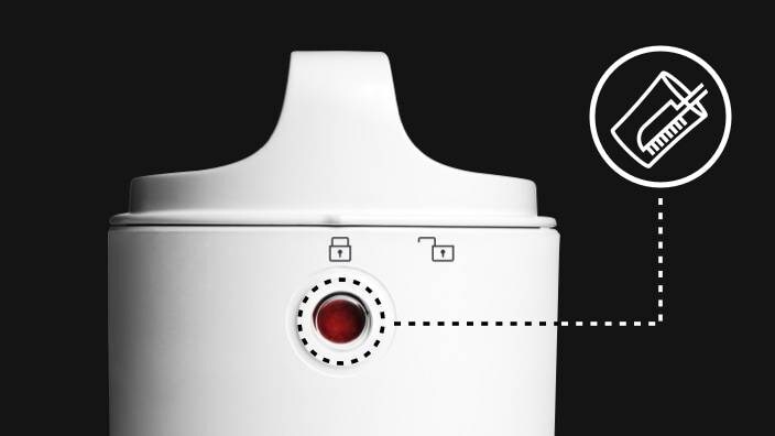 Integrierte Filter-Reinigungsanzeige