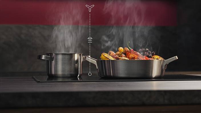 Automatische Steuerung einer AEG Dunstabzugshaube mit Hob2Hood