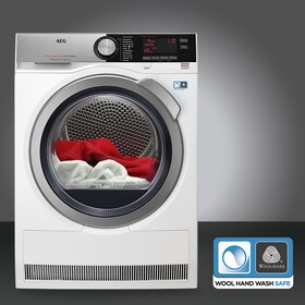 Sparsam und schonend: der Wärmepumpentrockner LAVATHERM T8DE86685 von AEG.
