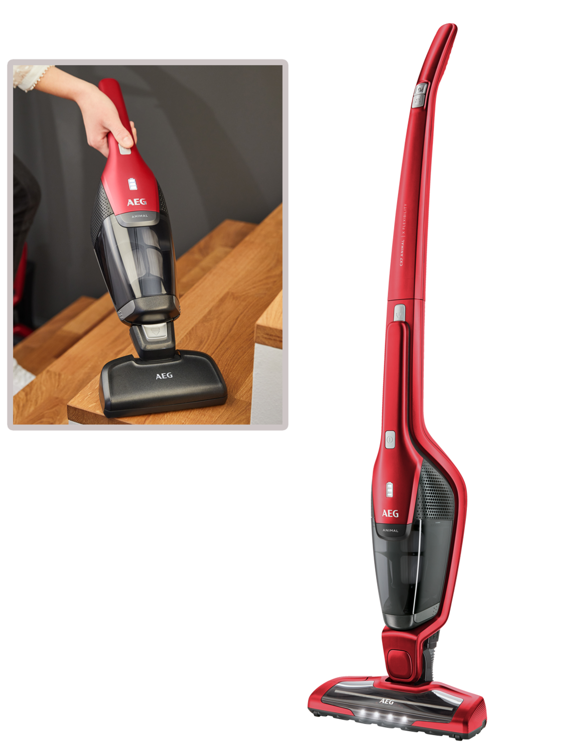 CX7 Akku Staubsauger AEG